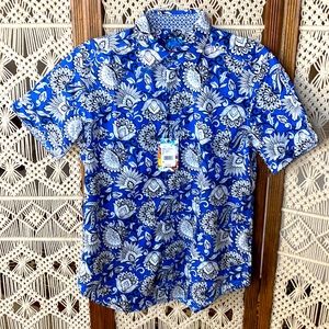 NWT Robert Graham men’s button up shirt